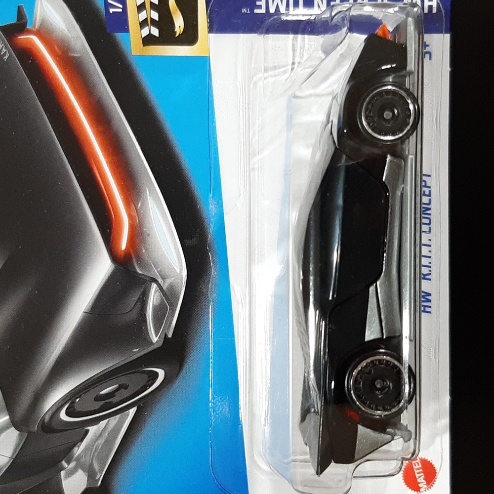 Hot Wheels Knight Rider K.I.T.T. Concept Black 2023 HW Screen Time Collection